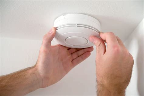 how to test smoke detectors hard wired|smoke detector test button.